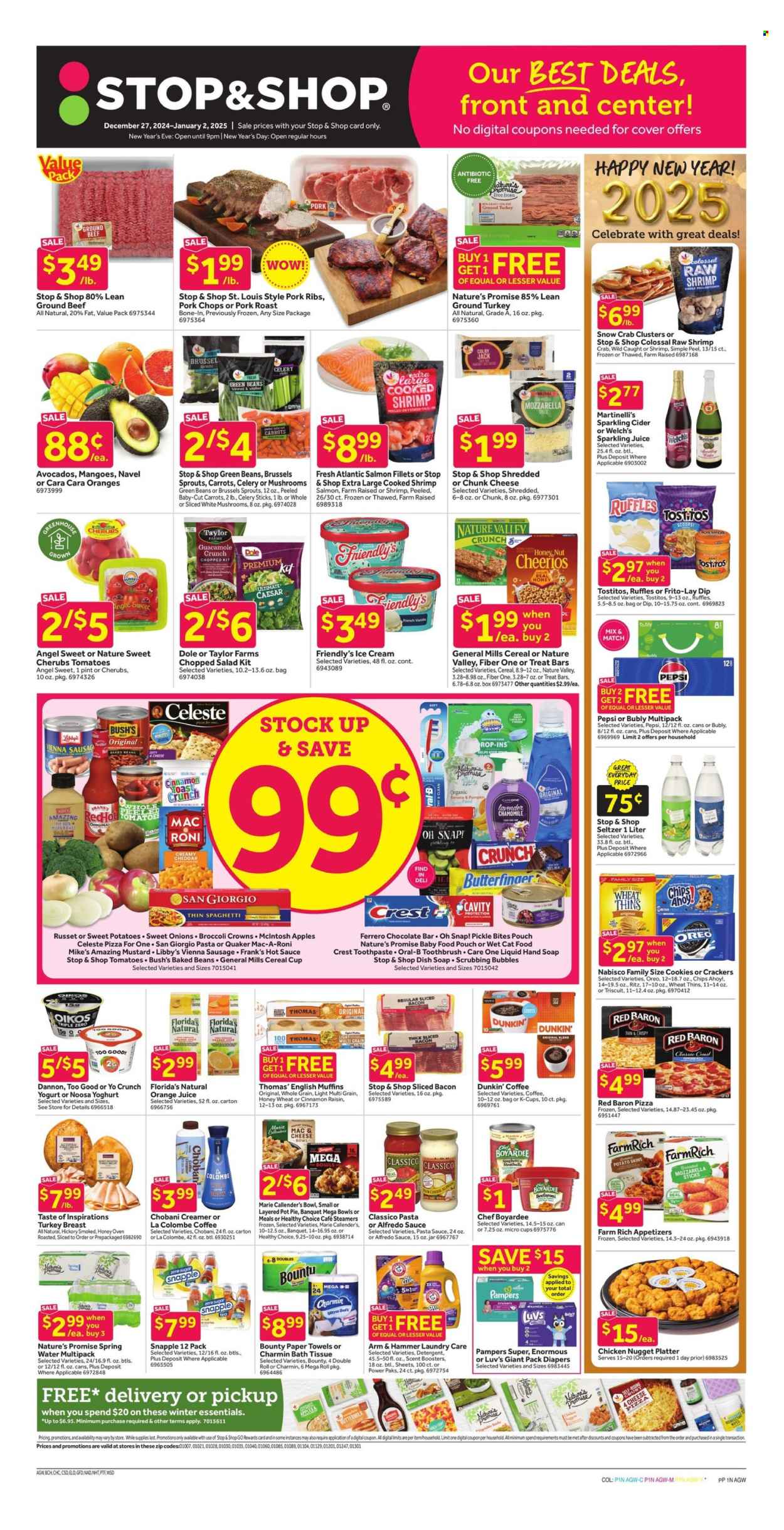 Stop & Shop ad - 12/27/2024 - 01/02/2025. Page 1