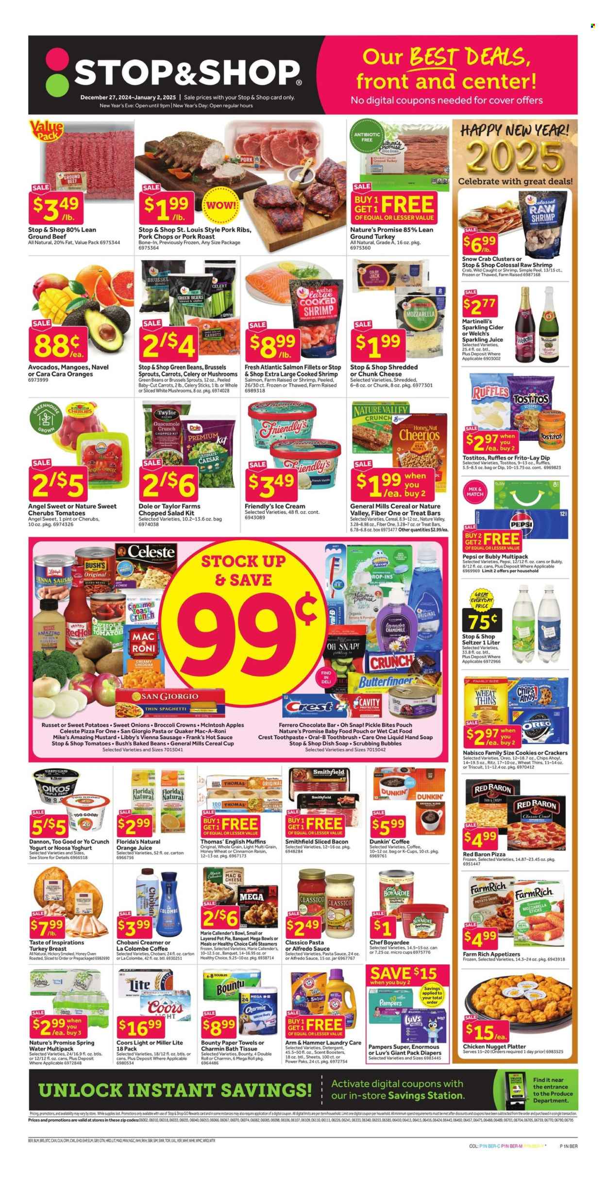 Stop & Shop ad - 12/27/2024 - 01/02/2025. Page 1