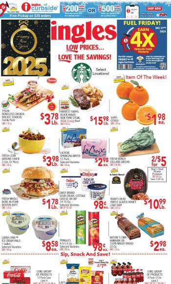 Ingles Flyer - 12/26/2024 - 01/01/2025.
