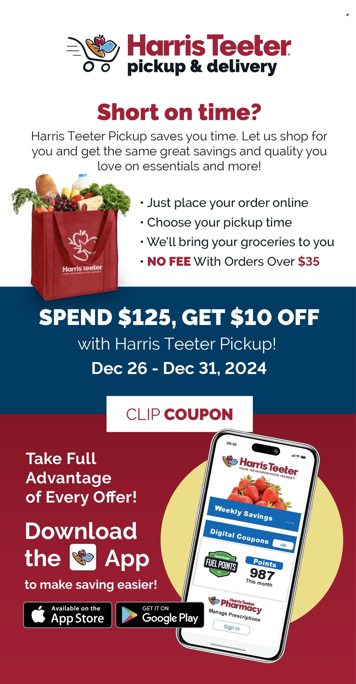 Harris Teeter ad - 12/26/2024 - 12/31/2024. Page 6