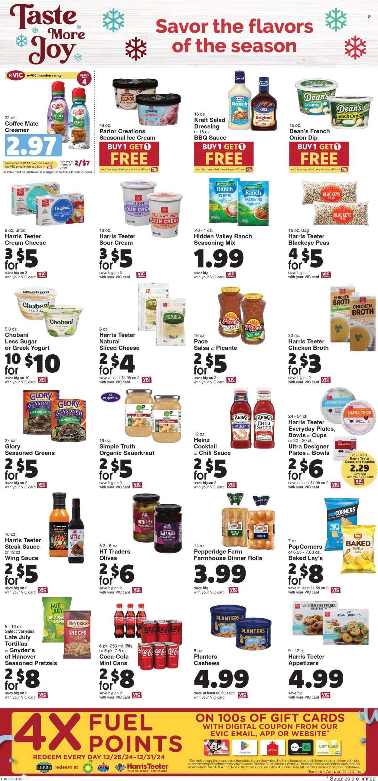 Harris Teeter ad - 12/26/2024 - 12/31/2024. Page 9