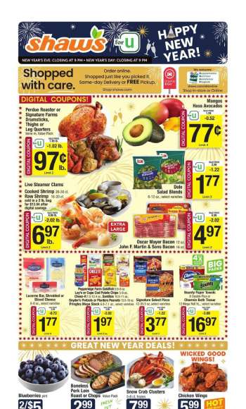 Shaw’s Flyer - 12/27/2024 - 01/02/2025.