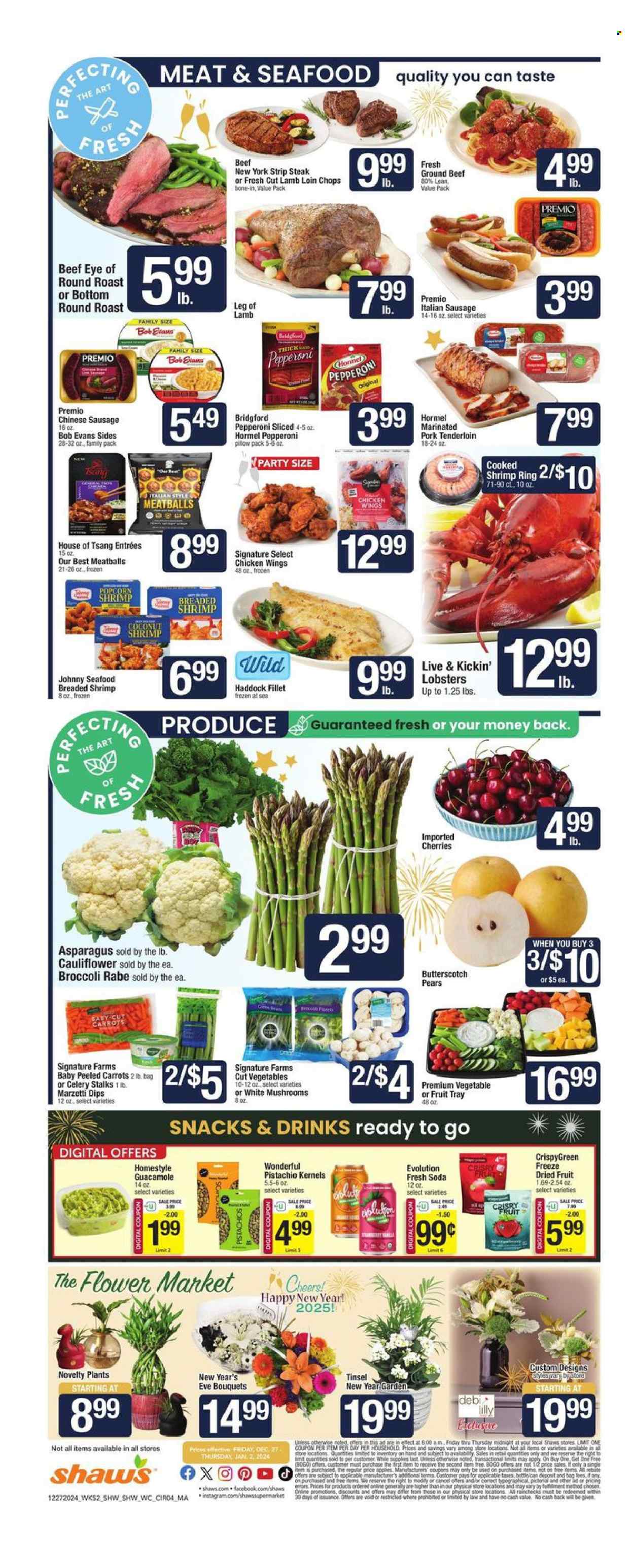 Shaw’s ad - 12/27/2024 - 01/02/2025. Page 4