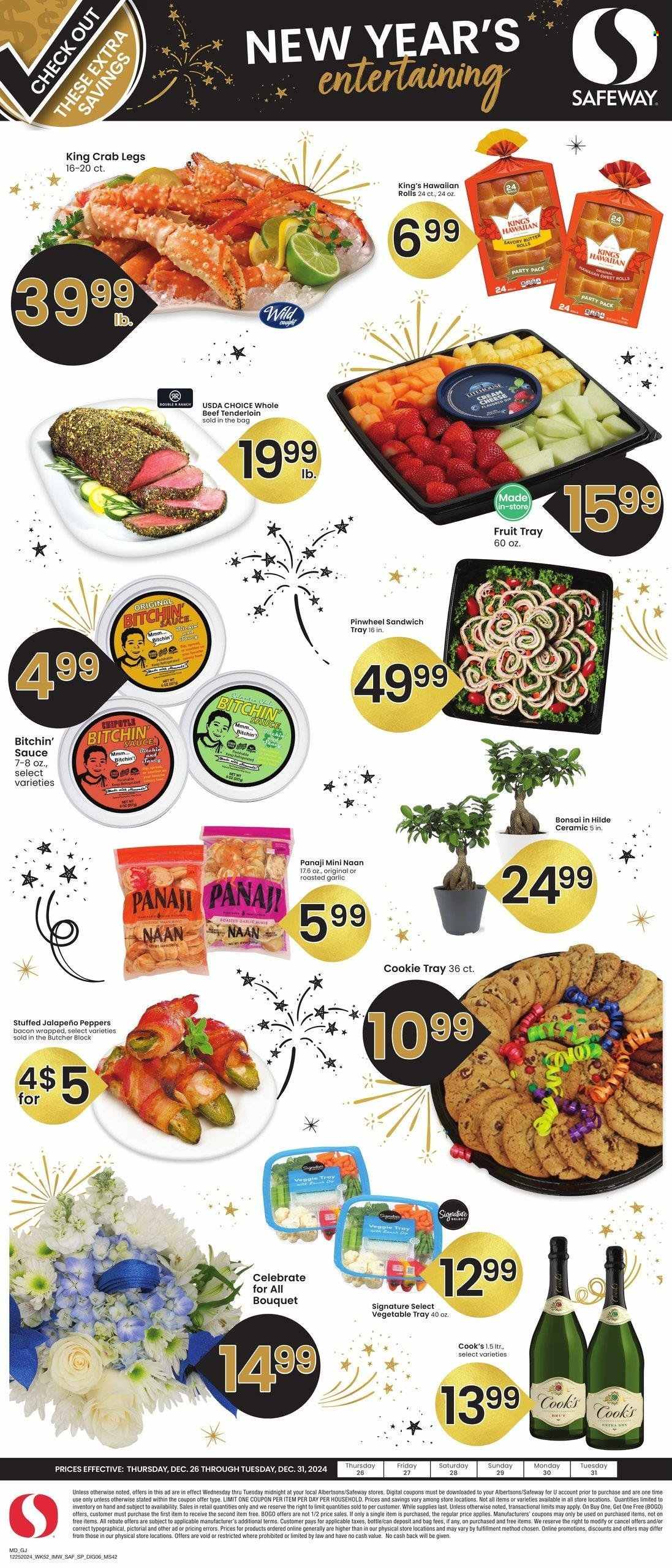 Safeway ad - 12/26/2024 - 12/31/2024. Page 1