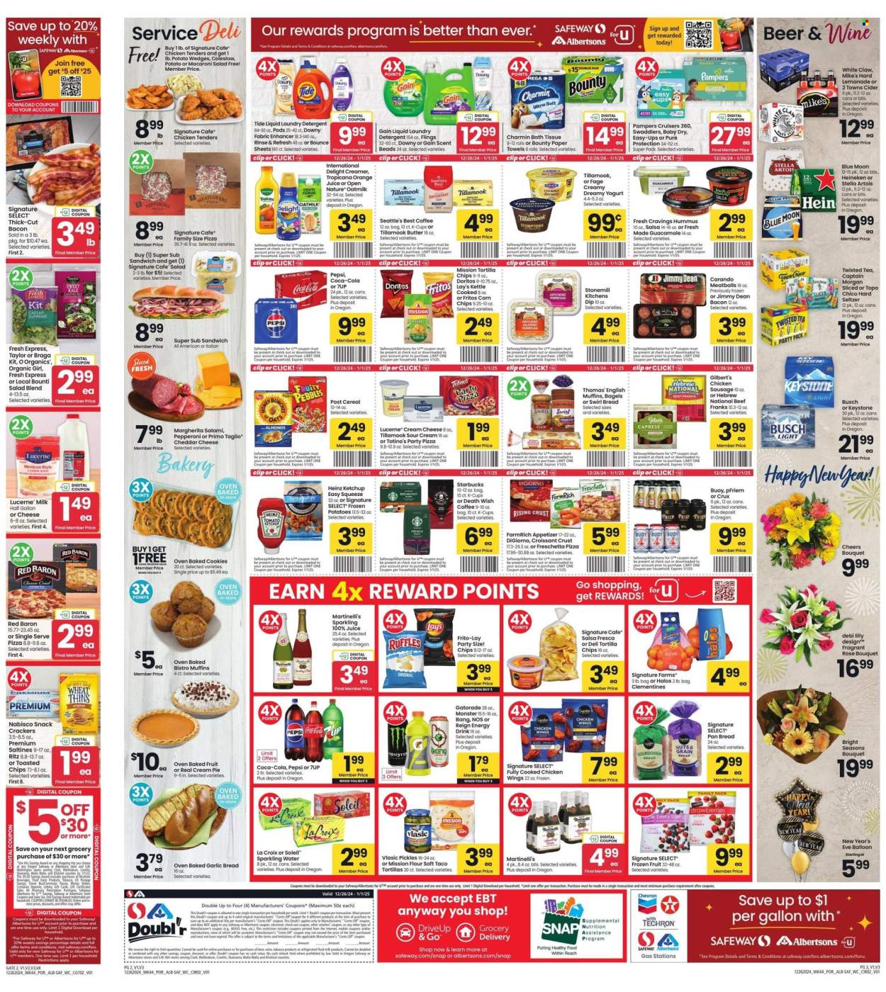 Safeway ad - 12/26/2024 - 01/01/2025. Page 2