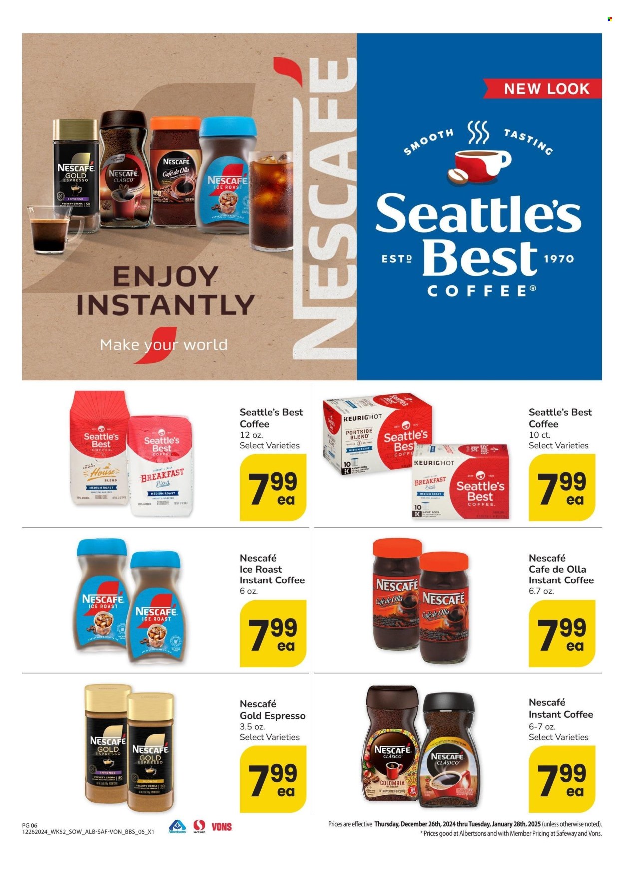 Safeway ad - 12/26/2024 - 01/28/2025. Page 6