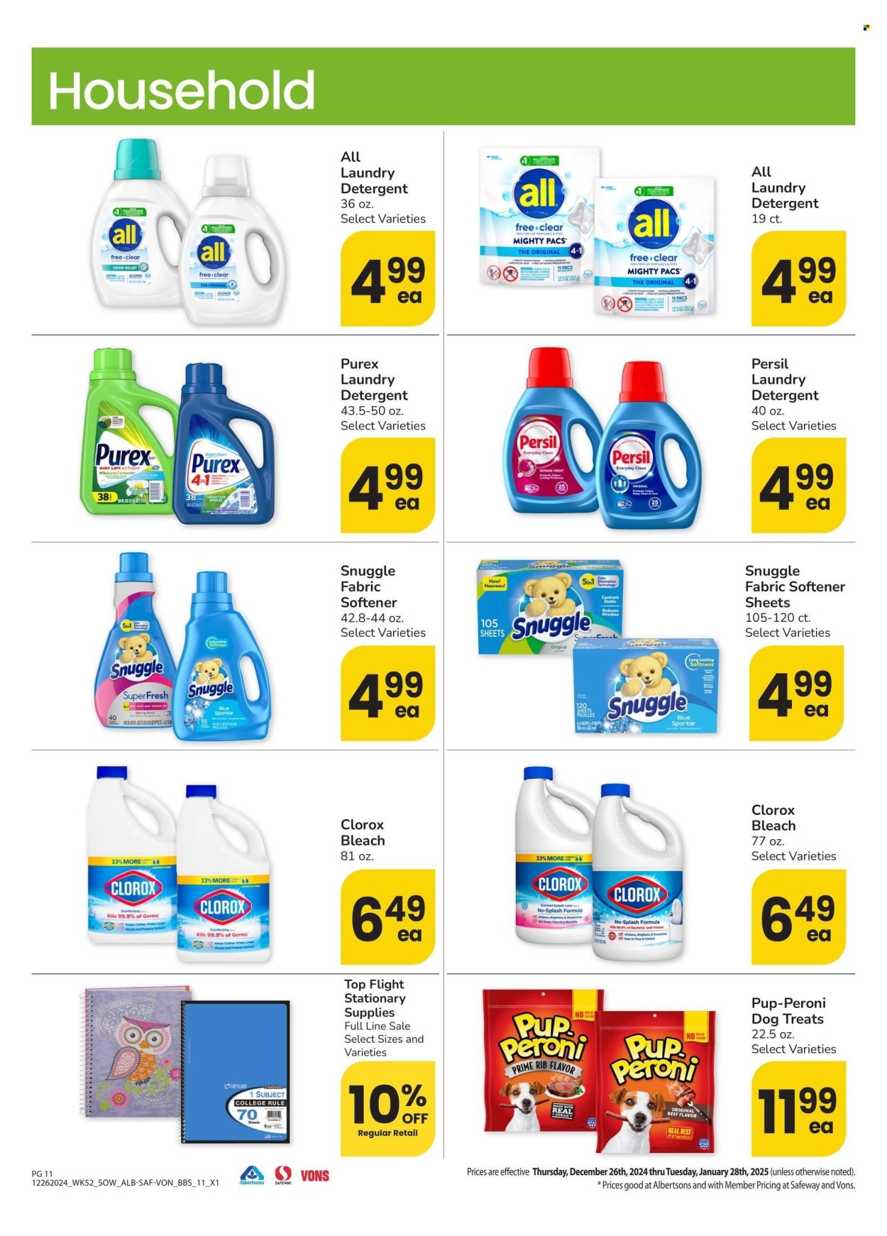 Safeway ad - 12/26/2024 - 01/28/2025. Page 11