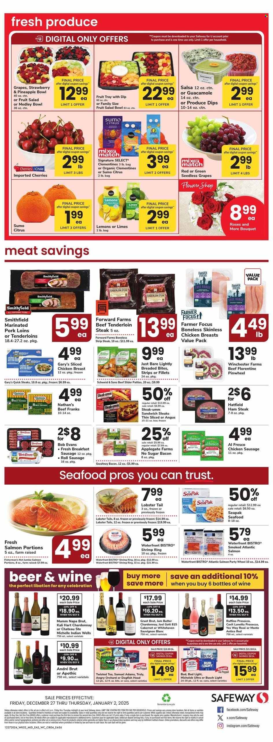 Safeway ad - 12/27/2024 - 01/02/2025. Page 3