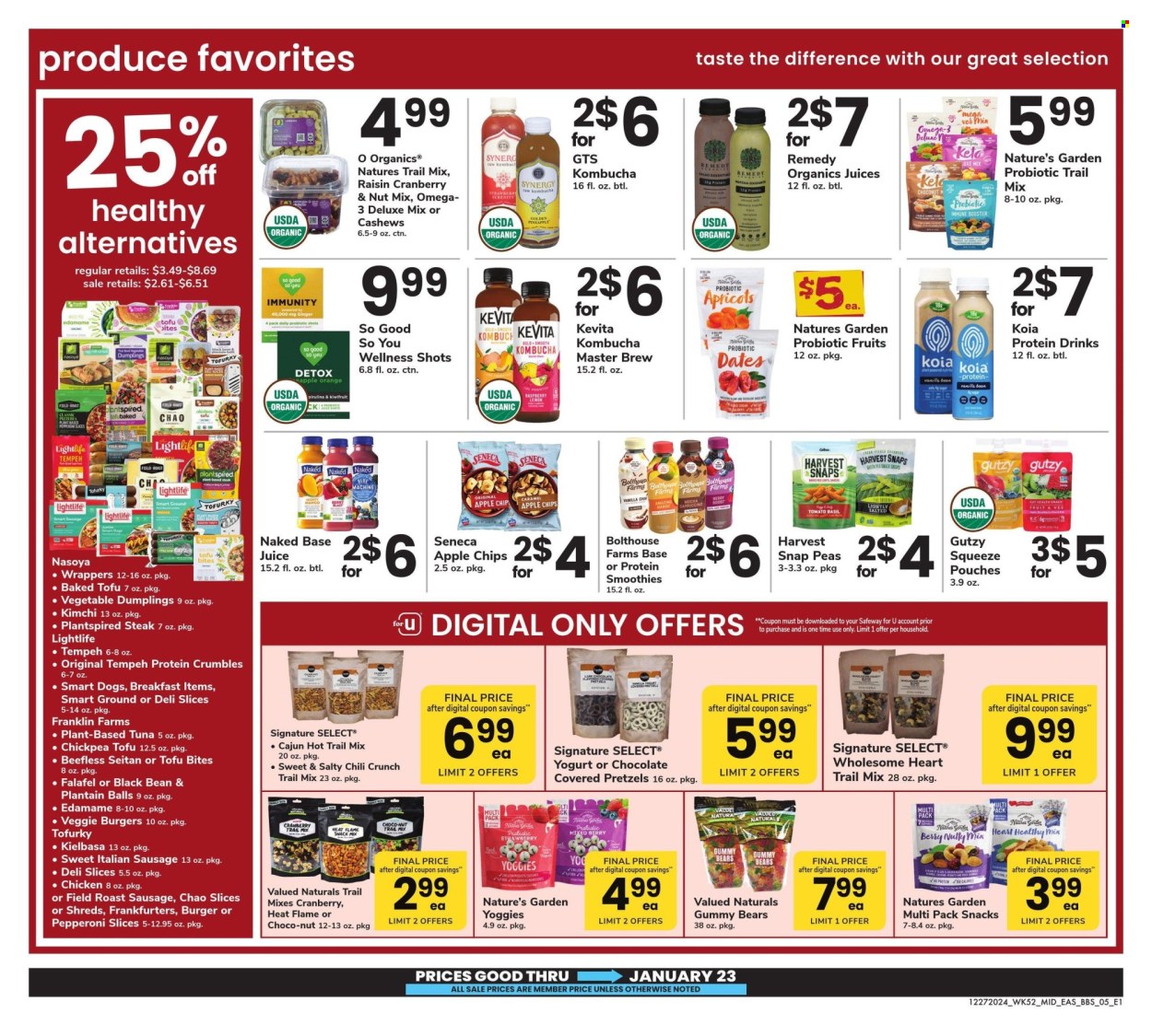 Safeway ad - 12/27/2024 - 01/23/2025. Page 5
