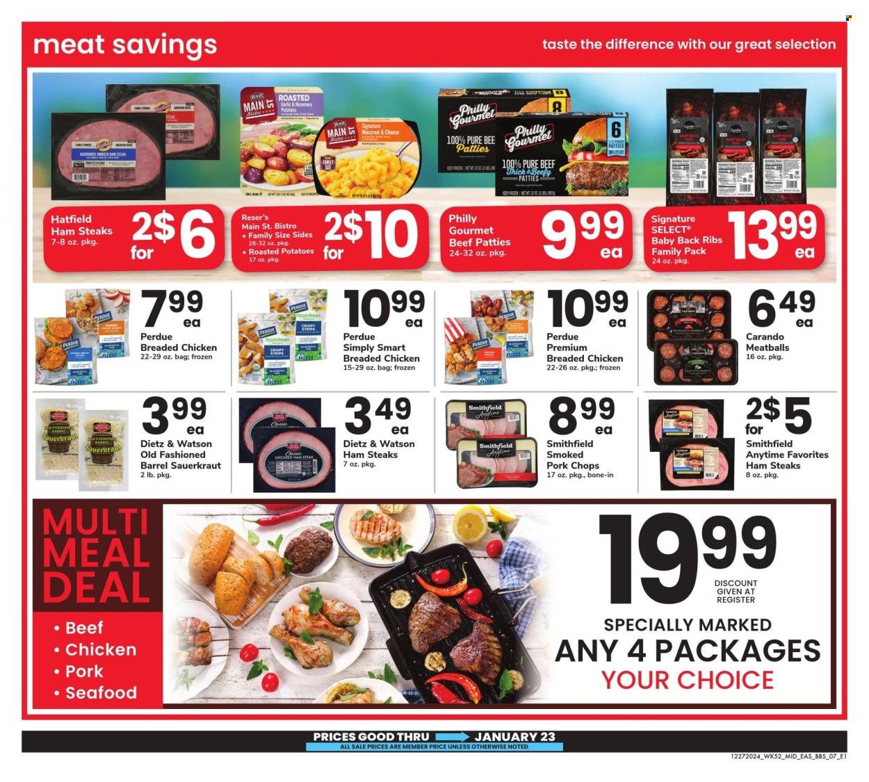 Safeway ad - 12/27/2024 - 01/23/2025. Page 7