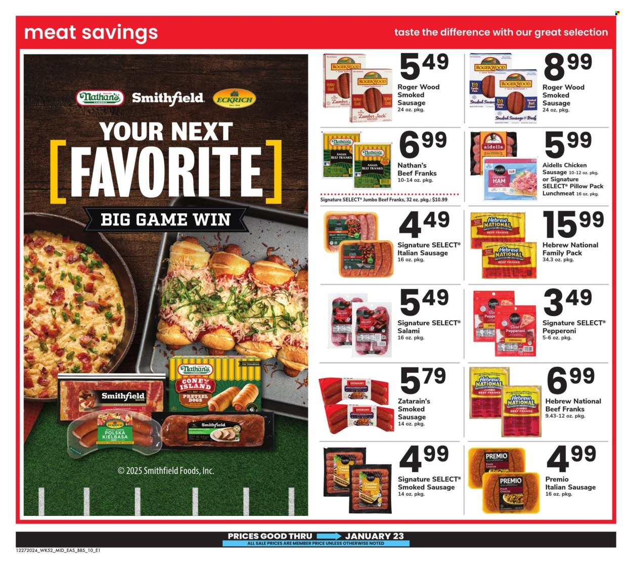 Safeway ad - 12/27/2024 - 01/23/2025. Page 10