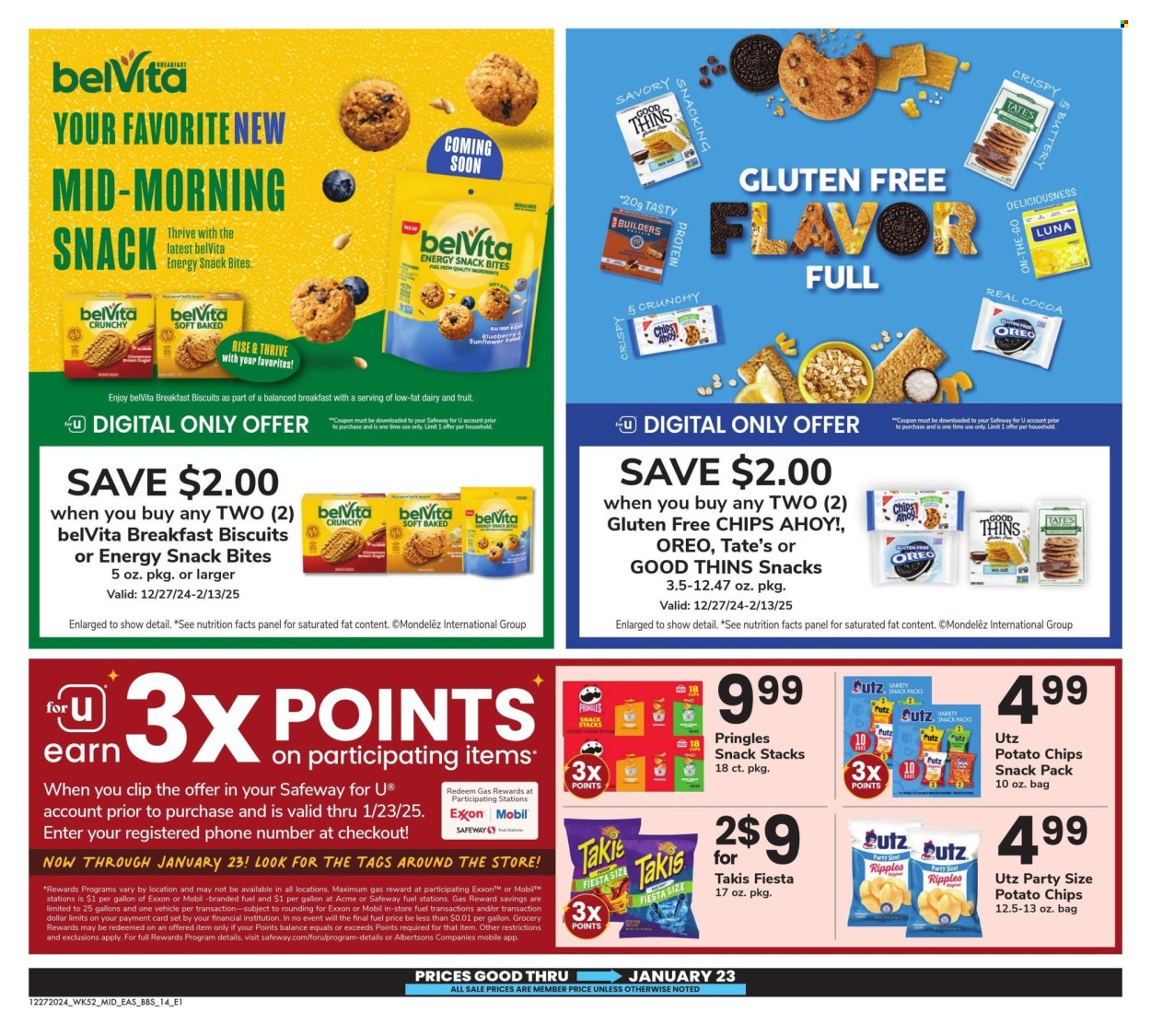Safeway ad - 12/27/2024 - 01/23/2025. Page 14