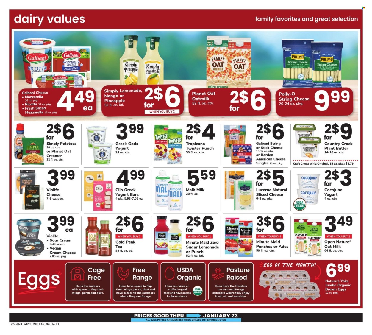 Safeway ad - 12/27/2024 - 01/23/2025. Page 16