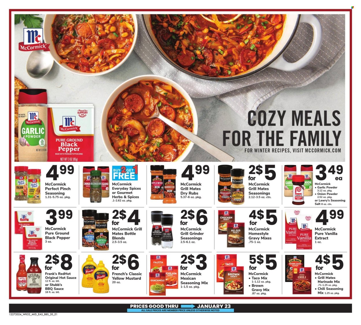 Safeway ad - 12/27/2024 - 01/23/2025. Page 19