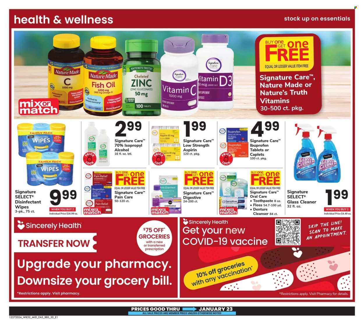 Safeway ad - 12/27/2024 - 01/23/2025. Page 29