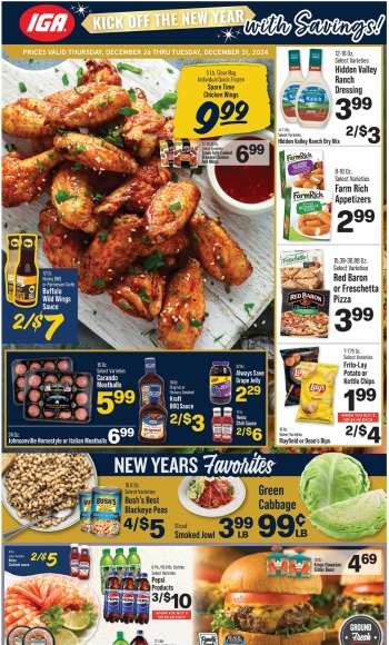 IGA Flyer - 12/26/2024 - 12/31/2024.