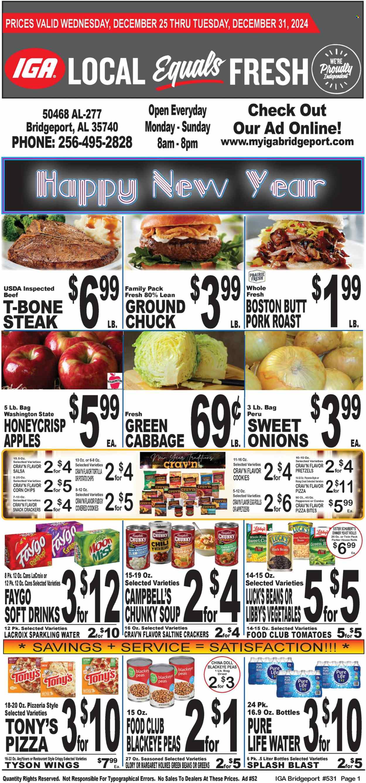IGA ad - 12/25/2024 - 12/31/2024. Page 1