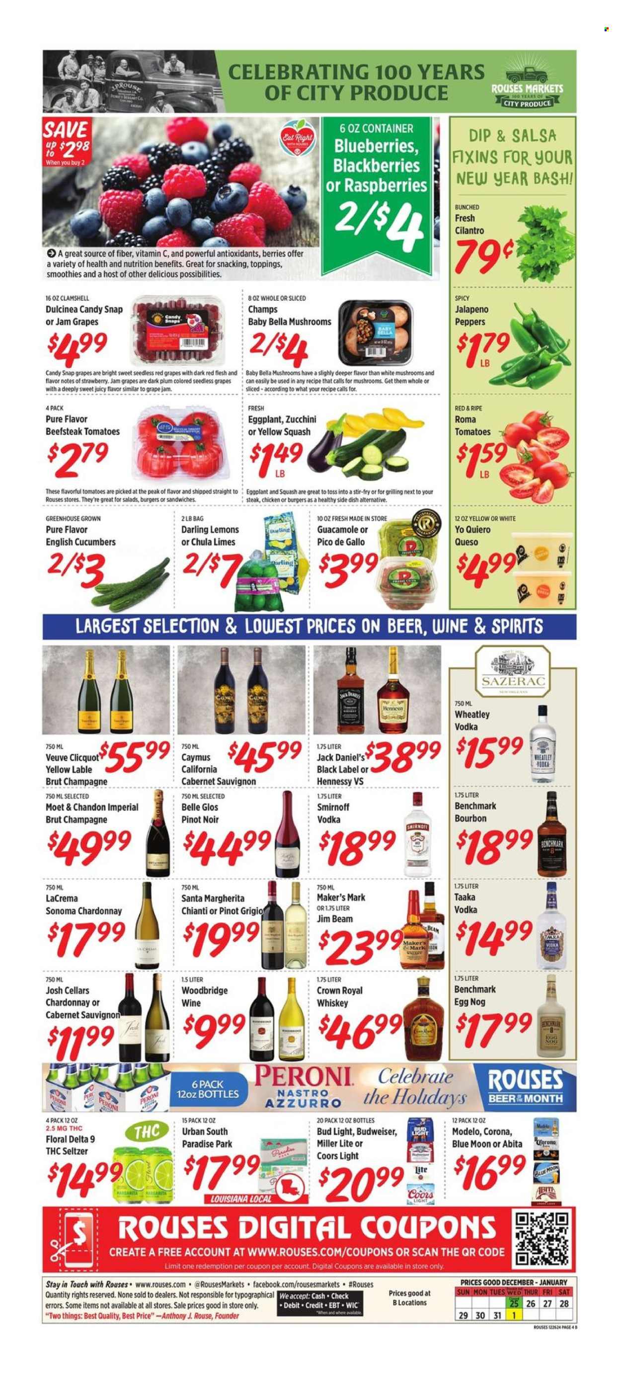 Rouses Markets ad - 12/26/2024 - 01/01/2025. Page 6