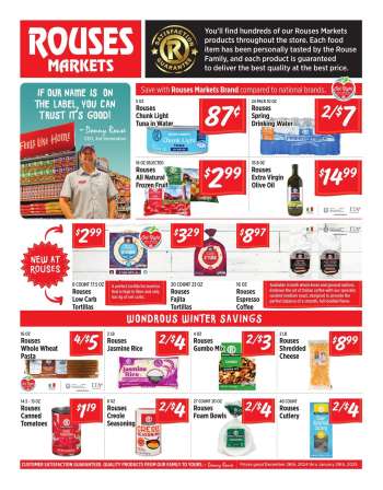 Rouses Markets Flyer - 12/26/2024 - 01/29/2025.