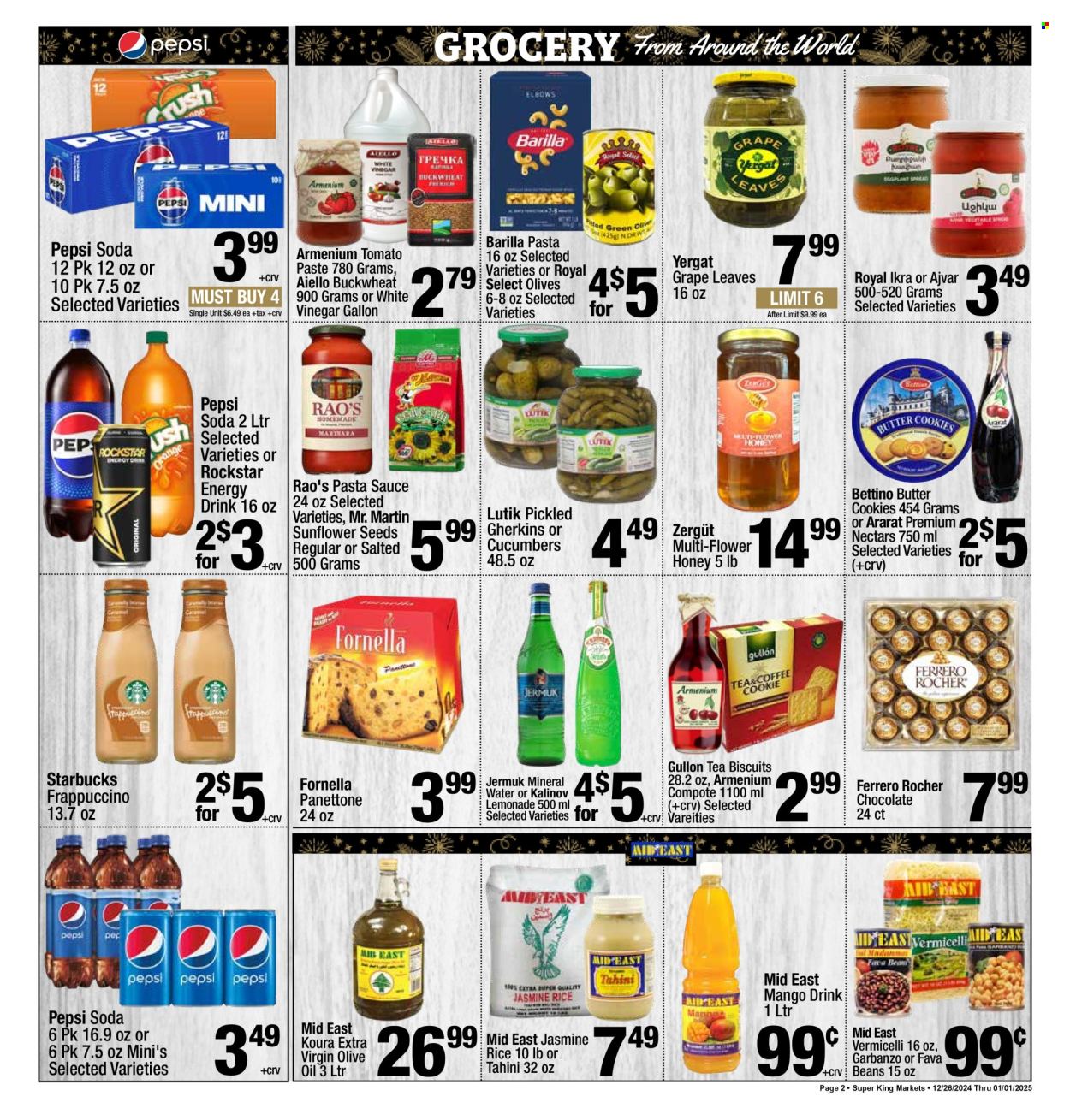 Super King Markets ad - 12/26/2024 - 01/01/2025. Page 2