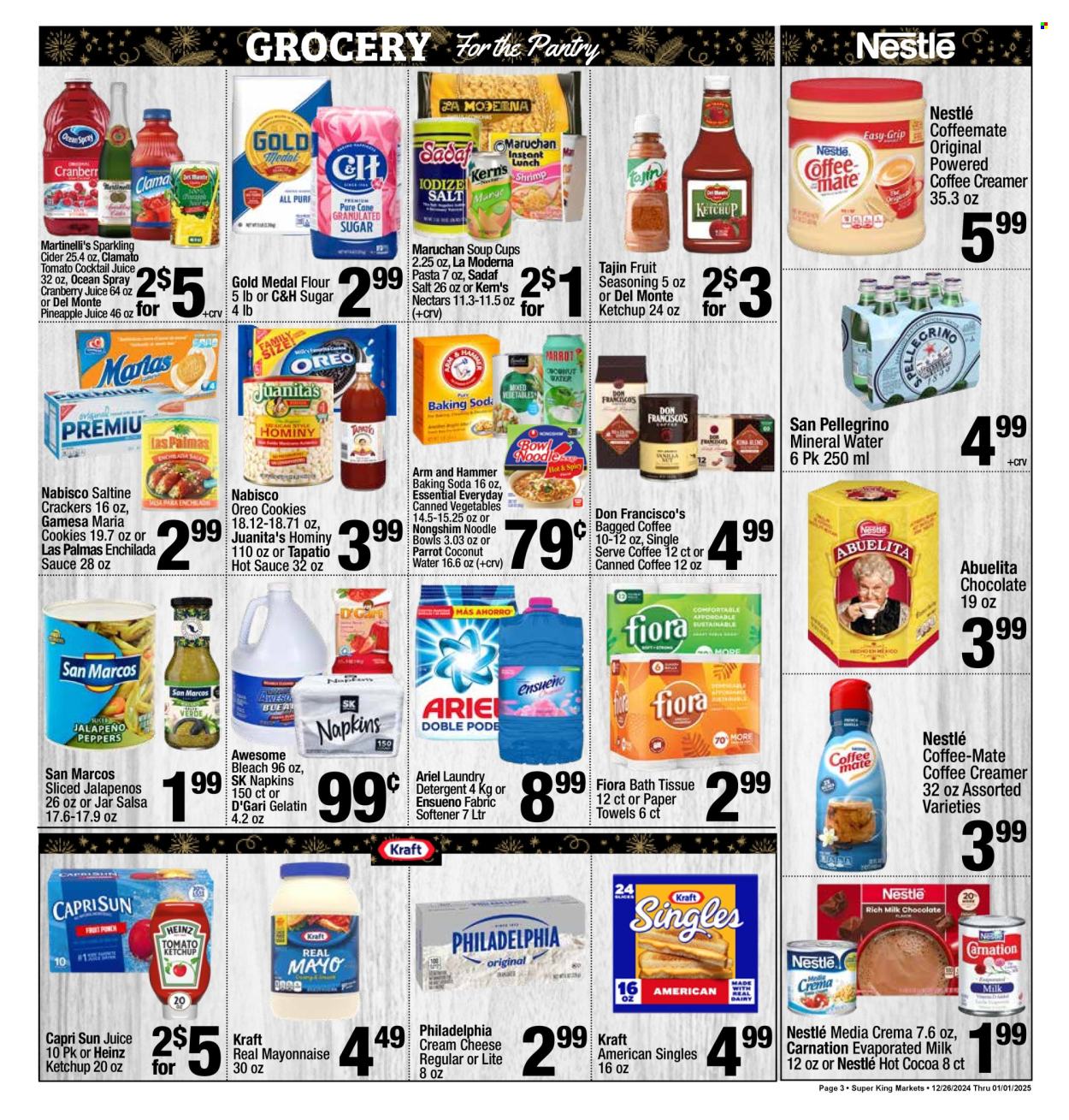 Super King Markets ad - 12/26/2024 - 01/01/2025. Page 3