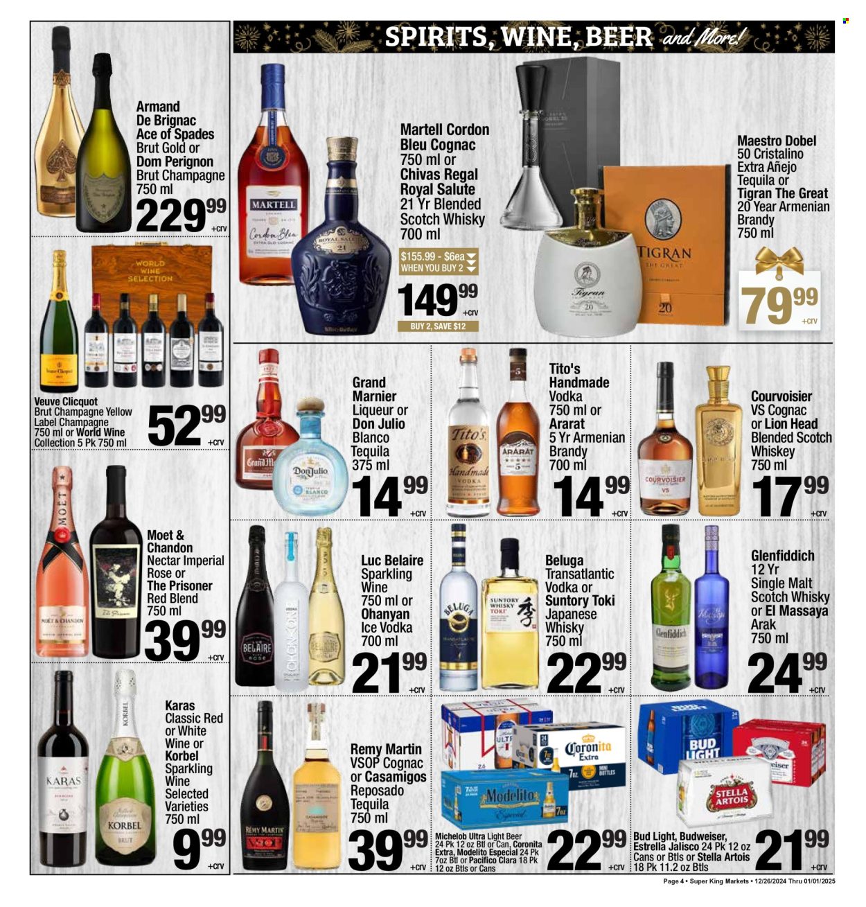 Super King Markets ad - 12/26/2024 - 01/01/2025. Page 4