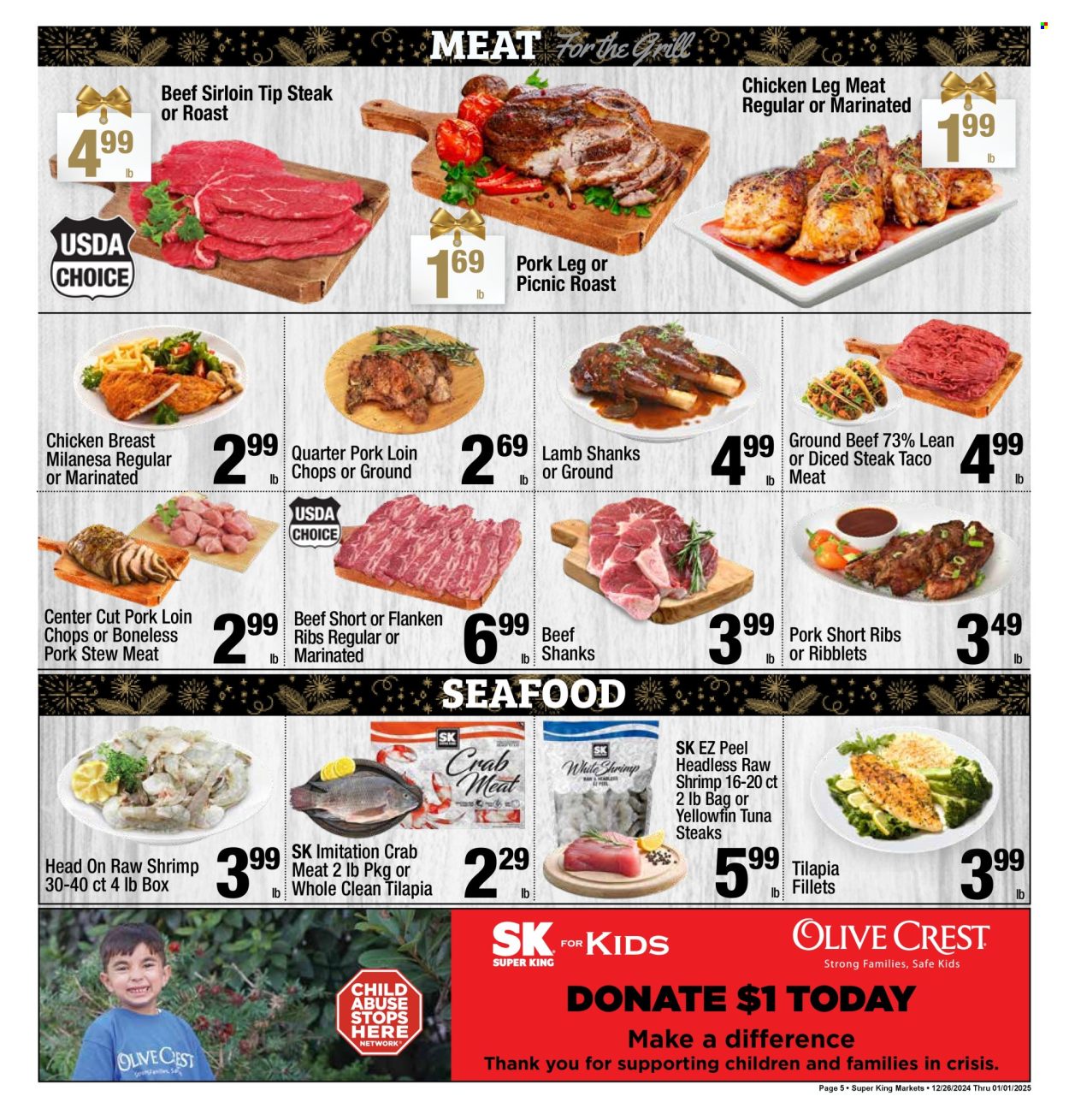 Super King Markets ad - 12/26/2024 - 01/01/2025. Page 5