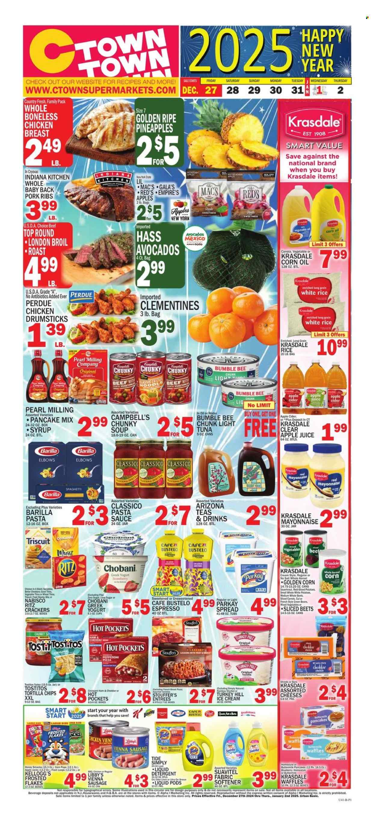 C-Town ad - 12/27/2024 - 01/02/2025. Page 1