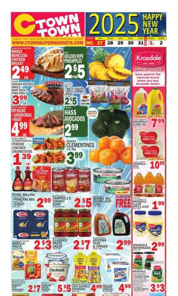 C-Town Flyer - 12/27/2024 - 01/02/2025.