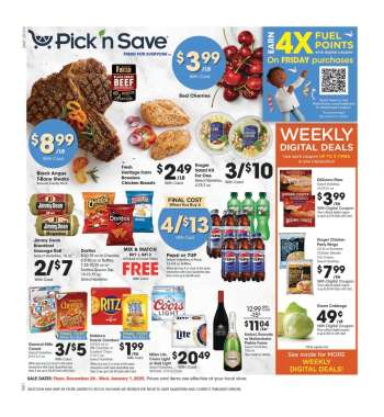Pick ‘n Save Flyer - 12/26/2024 - 01/01/2025.