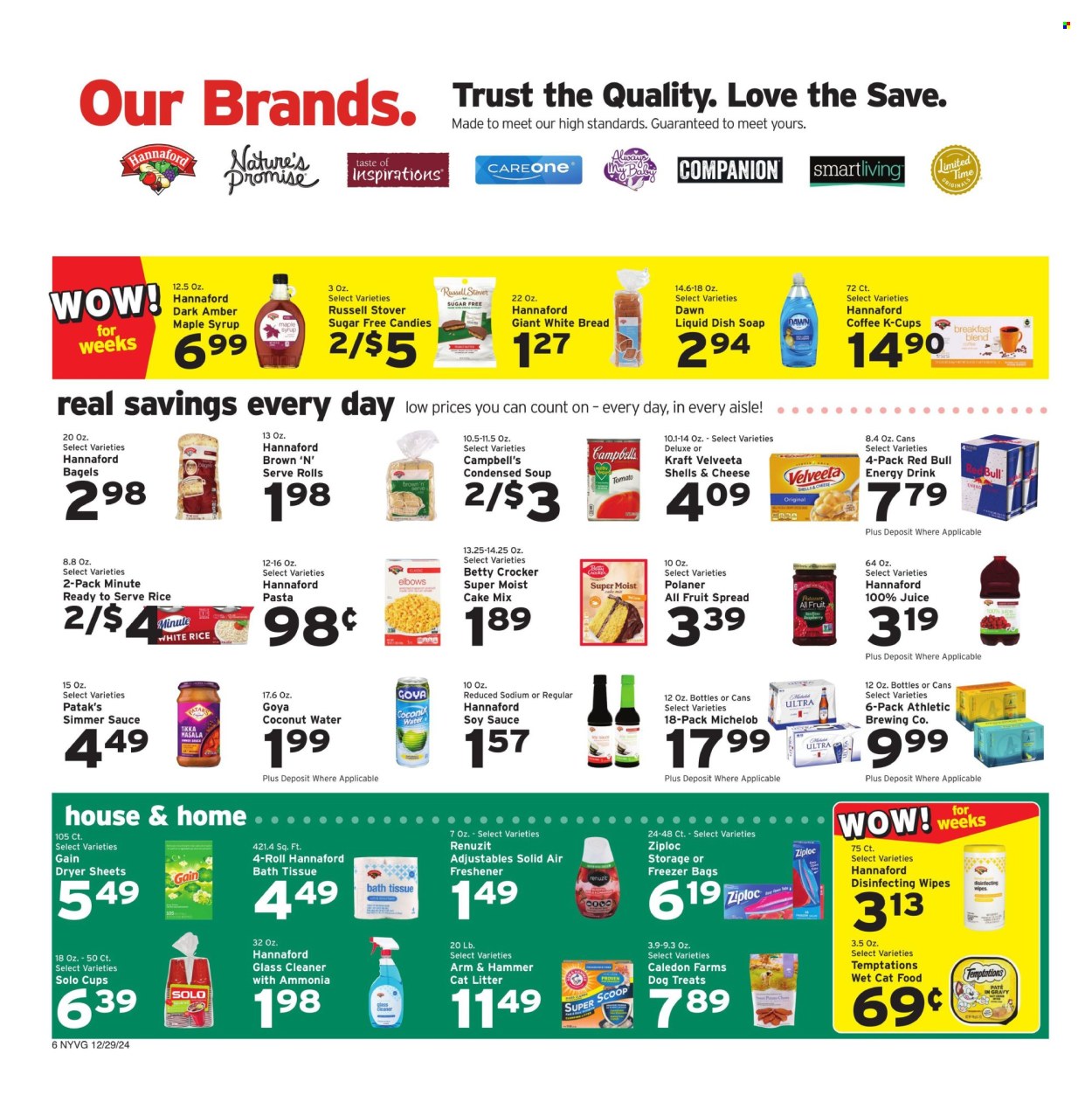 Hannaford ad - 12/29/2024 - 01/04/2025. Page 6