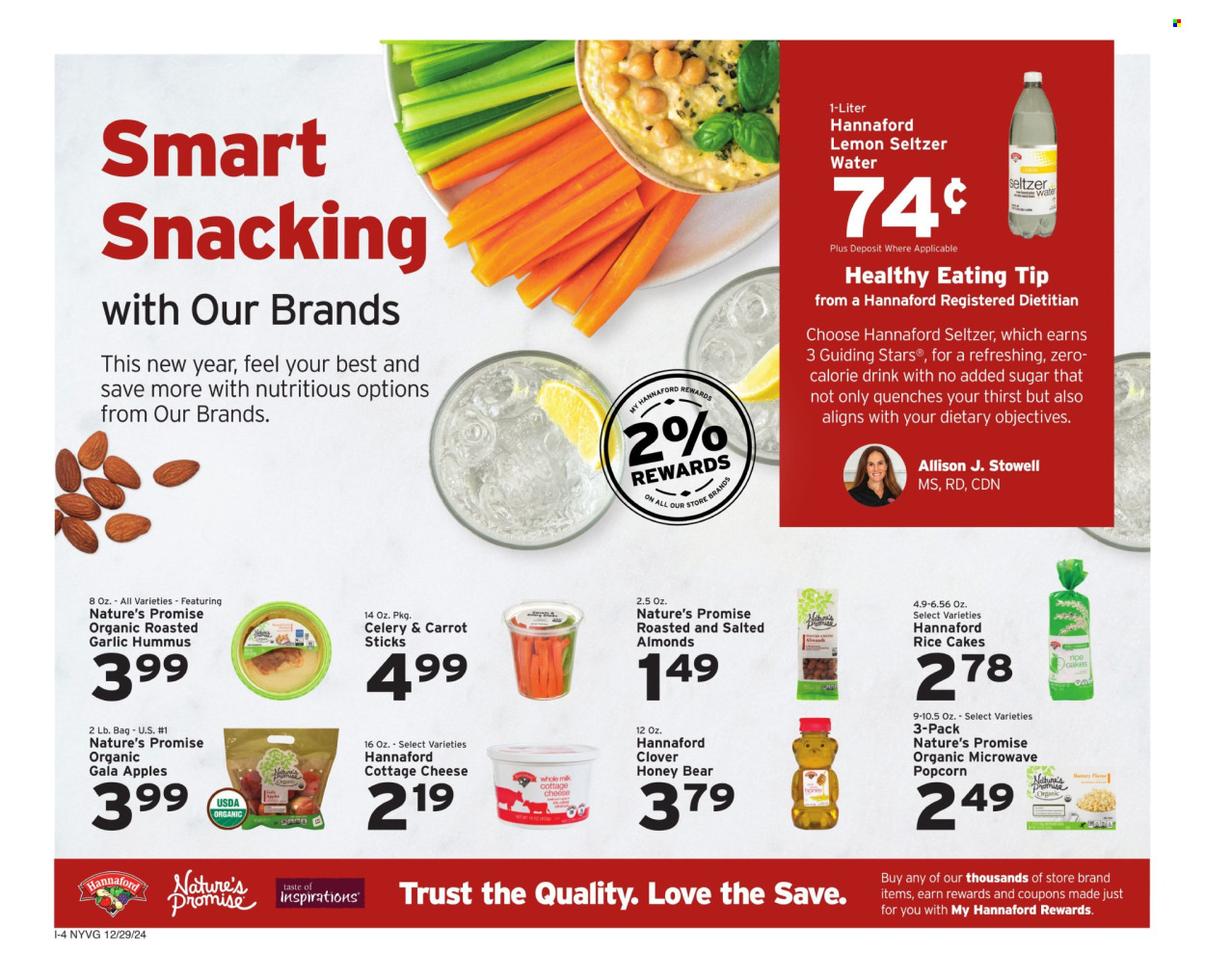 Hannaford ad - 12/29/2024 - 01/04/2025. Page 12