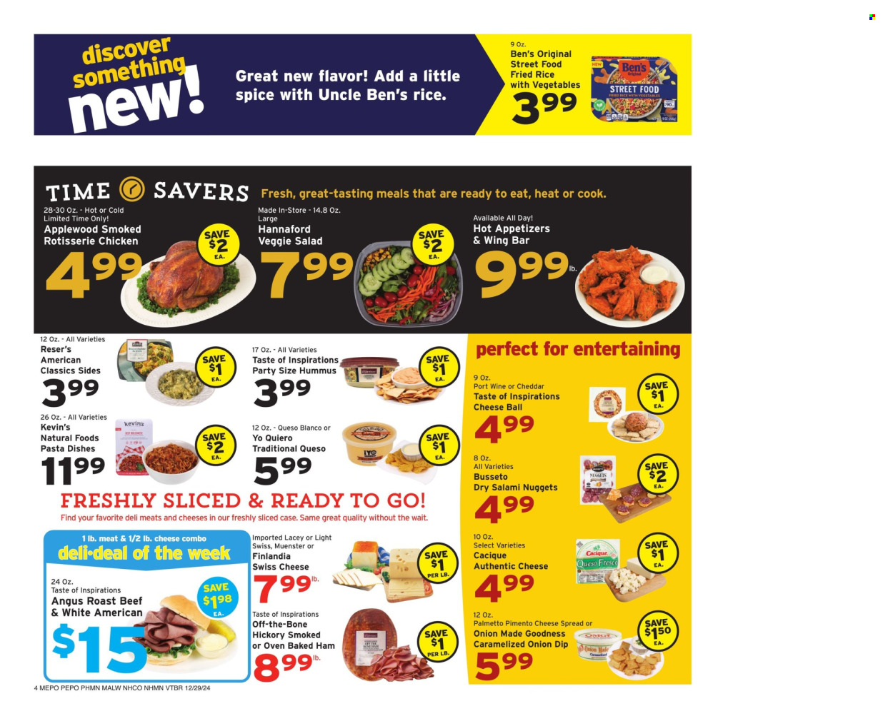 Hannaford ad - 12/29/2024 - 01/04/2025. Page 4