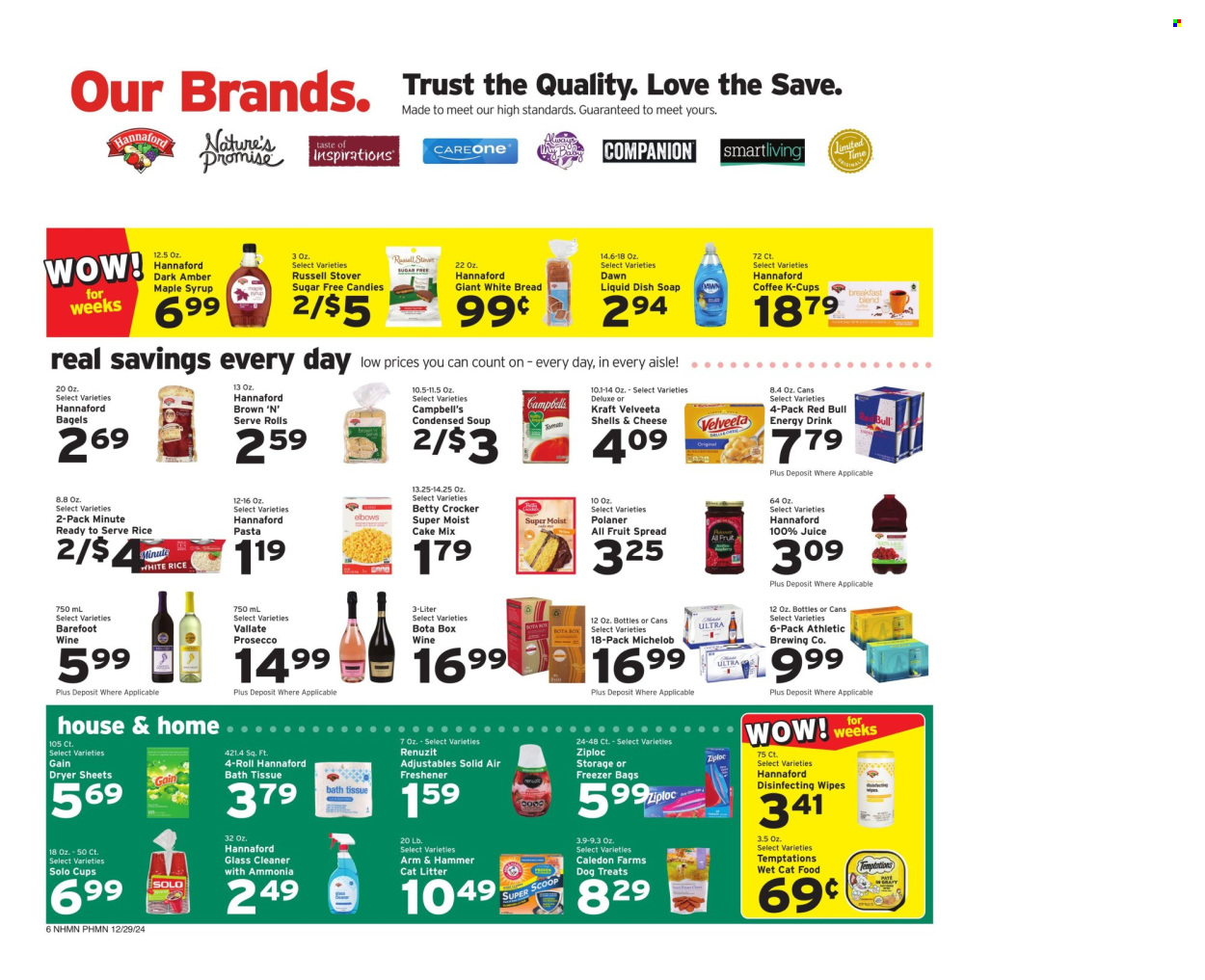 Hannaford ad - 12/29/2024 - 01/04/2025. Page 6