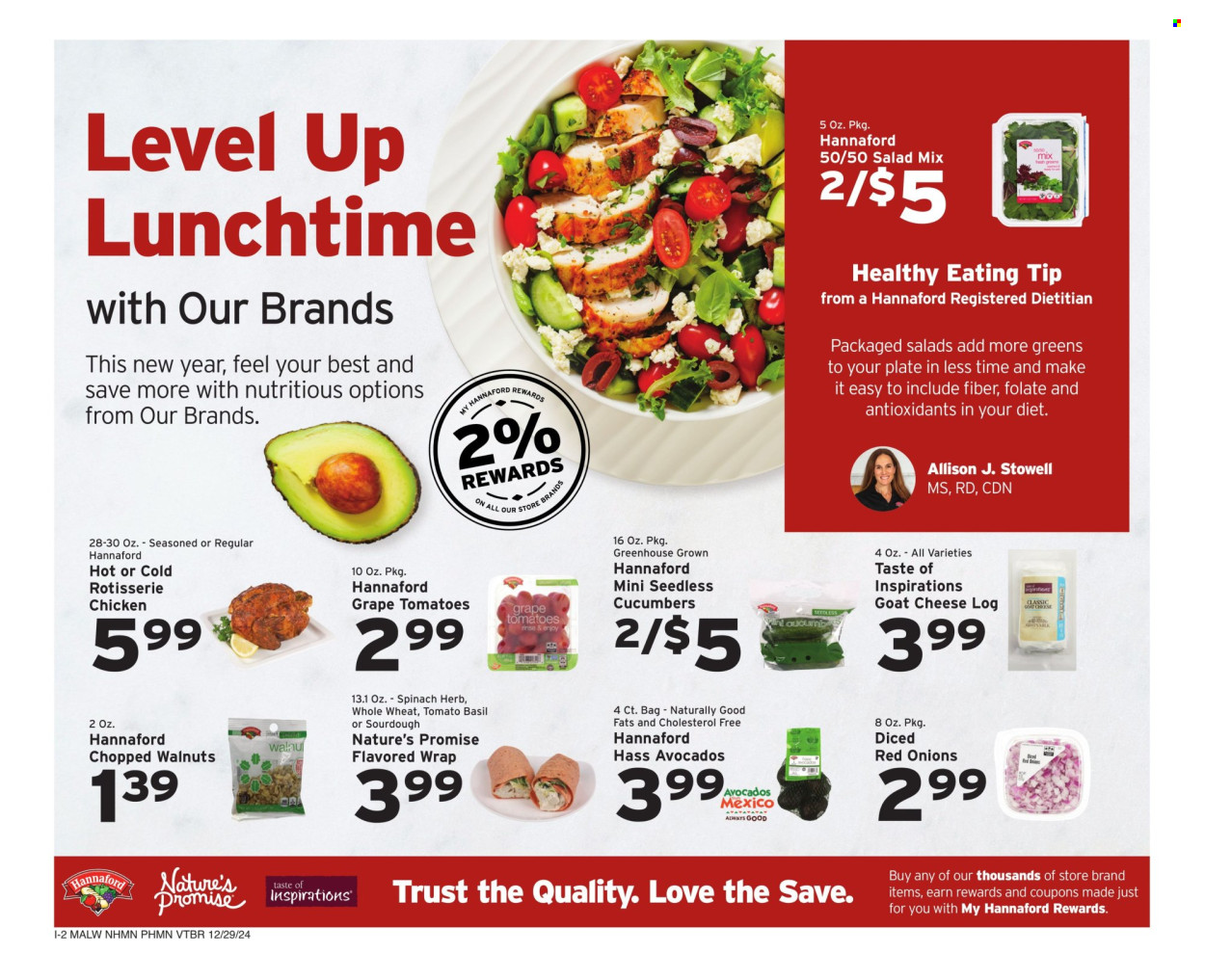 Hannaford ad - 12/29/2024 - 01/04/2025. Page 10