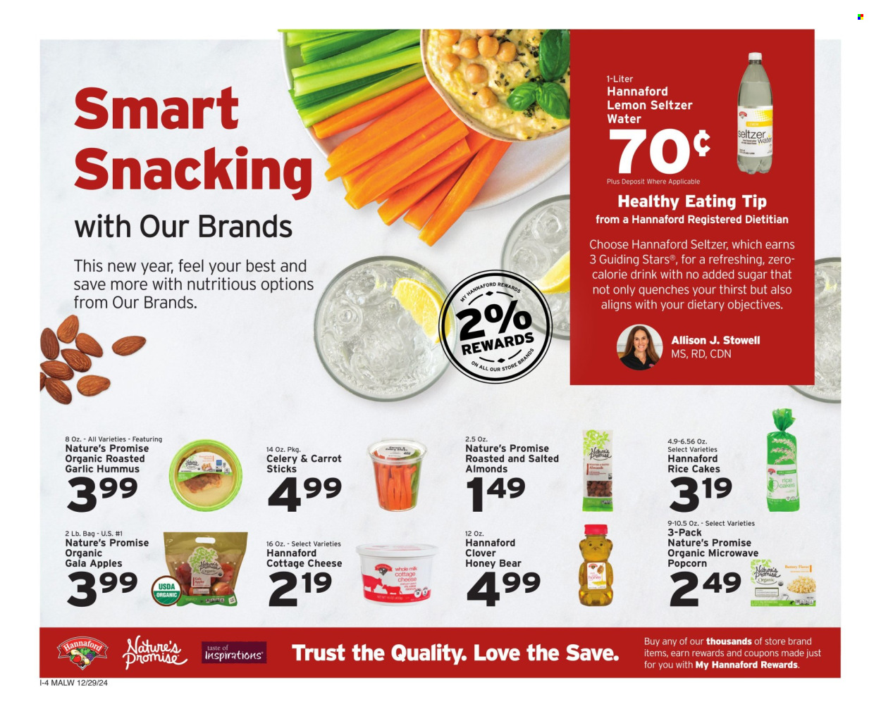 Hannaford ad - 12/29/2024 - 01/04/2025. Page 12