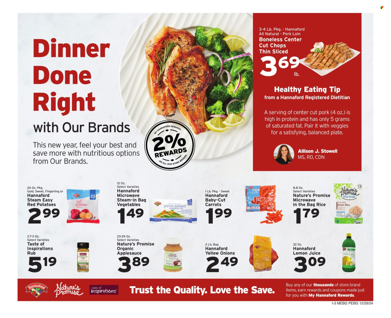 Hannaford ad - 12/29/2024 - 01/04/2025. Page 11