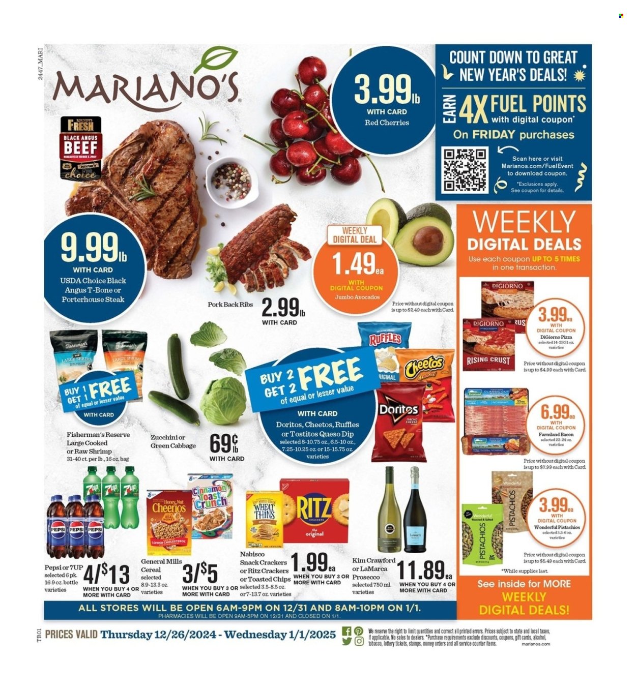 Mariano’s ad - 12/26/2024 - 01/01/2025. Page 1