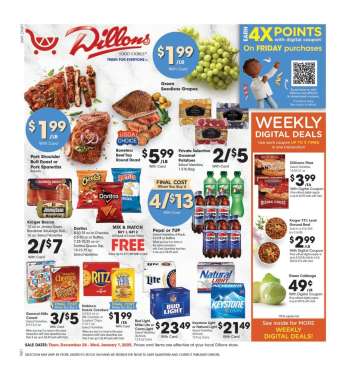 Dillons Flyer - 12/26/2024 - 01/01/2025.