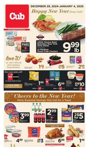 Cub Foods Flyer - 12/29/2024 - 01/04/2025.