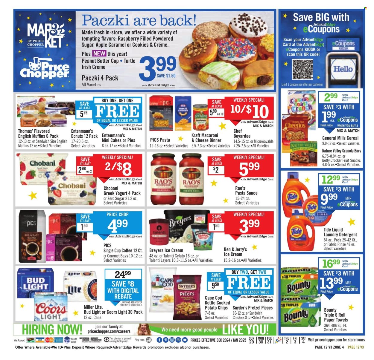 Price Chopper ad - 12/29/2024 - 01/04/2025. Page 12