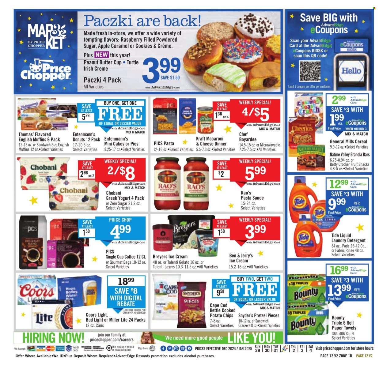 Price Chopper ad - 12/29/2024 - 01/04/2025. Page 12