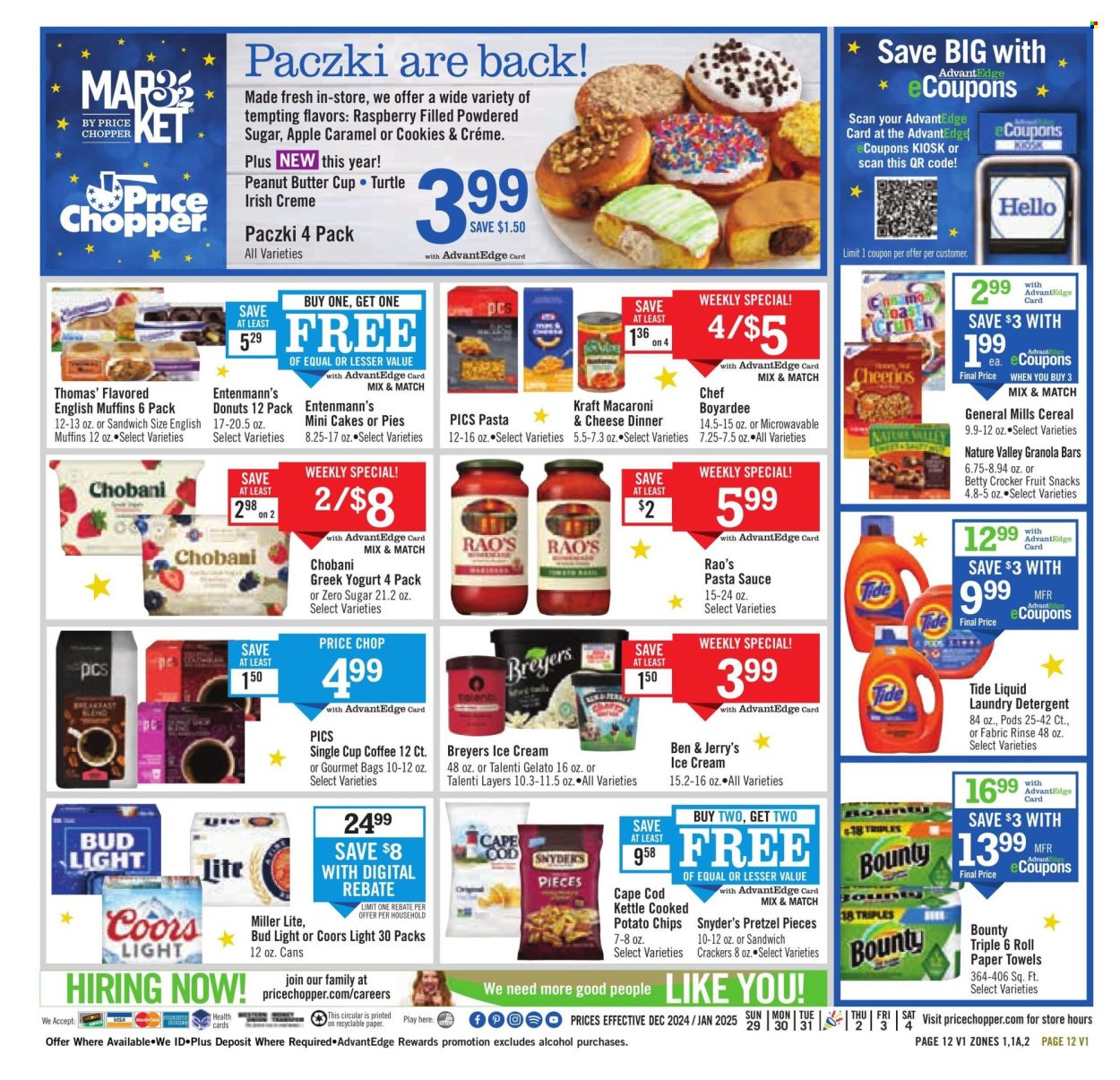 Price Chopper ad - 12/29/2024 - 01/04/2025. Page 12