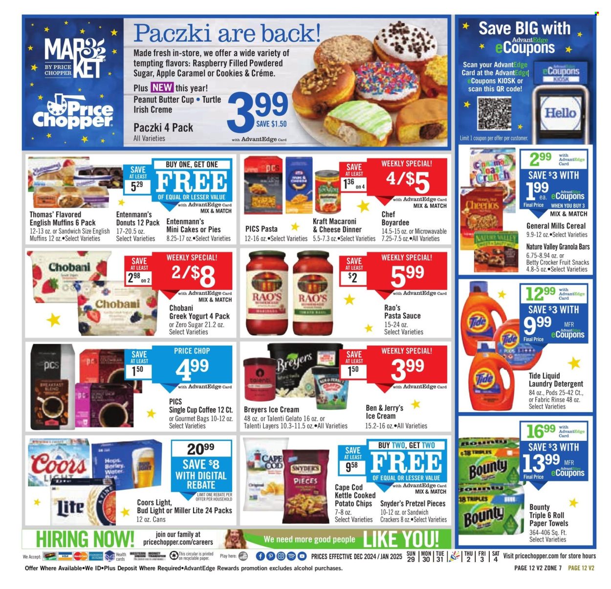 Price Chopper ad - 12/29/2024 - 01/04/2025. Page 12