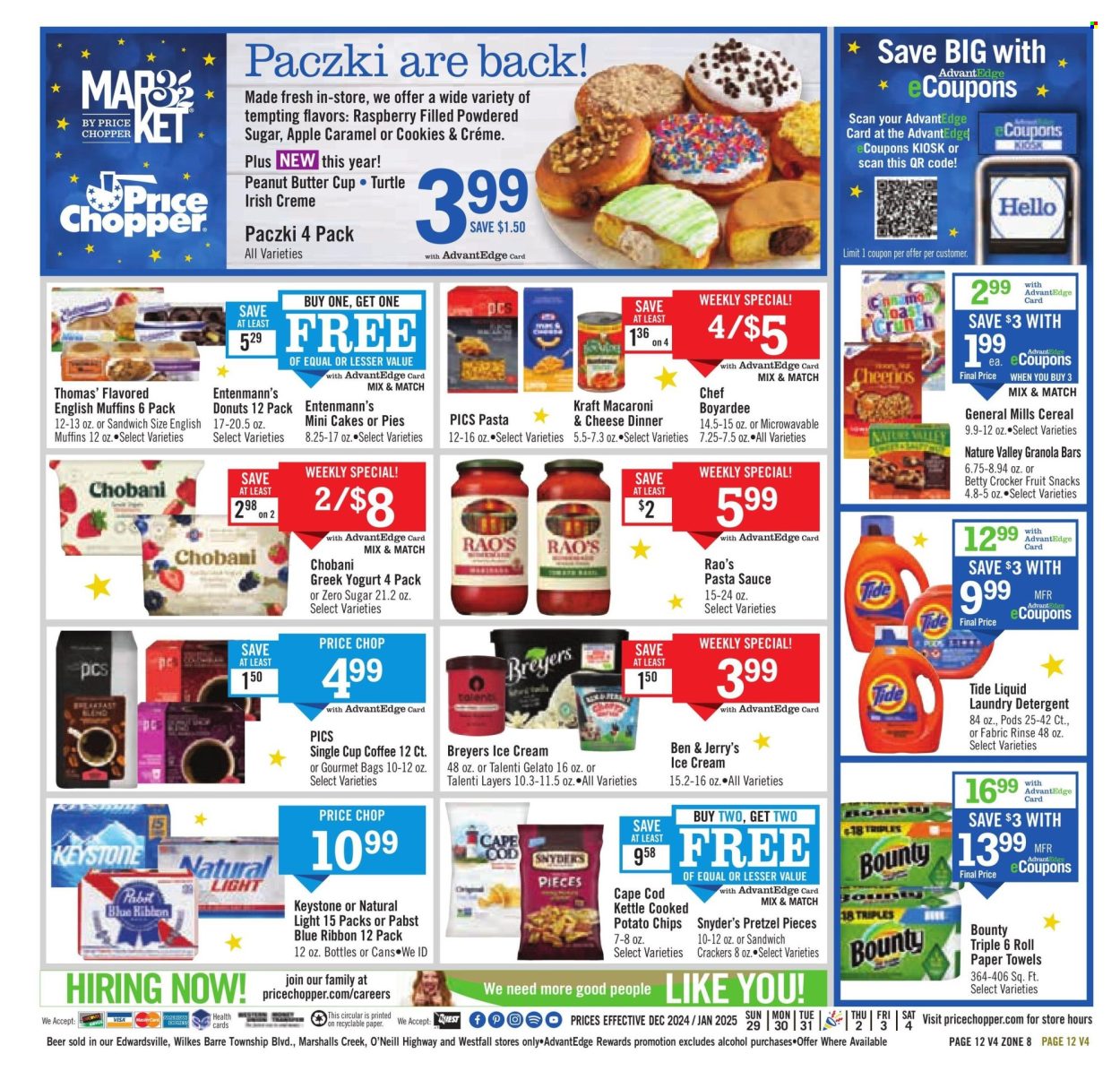Price Chopper ad - 12/29/2024 - 01/04/2025. Page 12