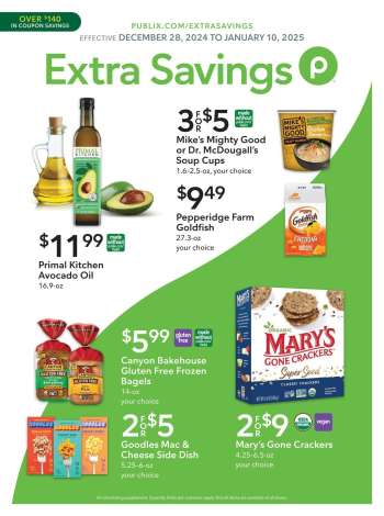 Publix Flyer - 12/28/2024 - 01/10/2025.