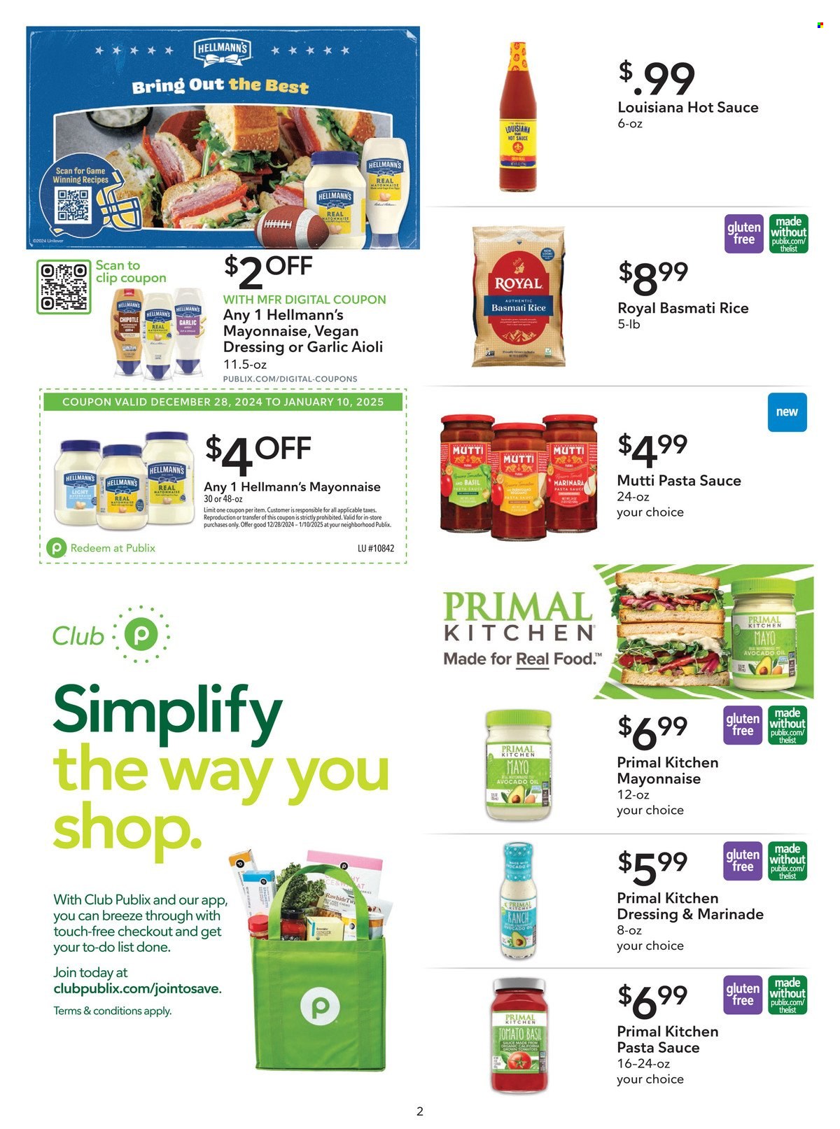 Publix ad - 12/28/2024 - 01/10/2025. Page 2