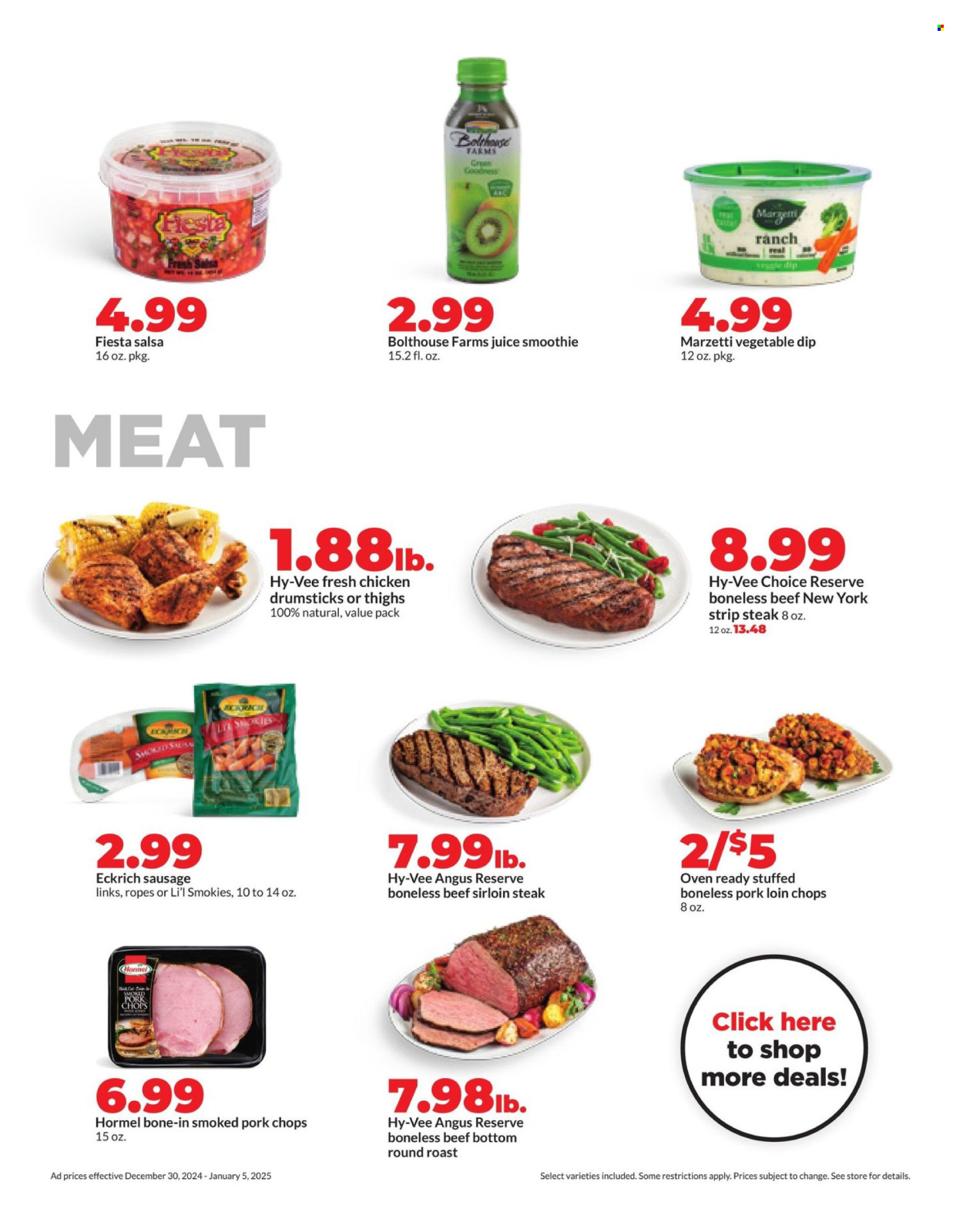 Hy-Vee ad - 12/30/2024 - 01/05/2025. Page 15