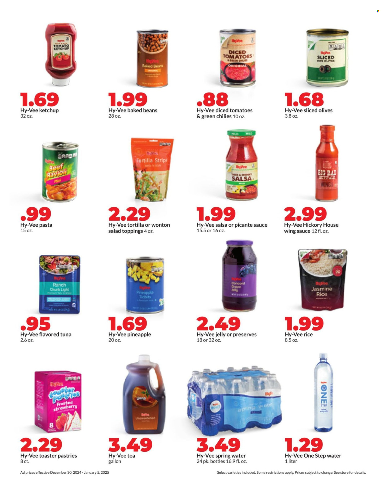Hy-Vee ad - 12/30/2024 - 01/05/2025. Page 19