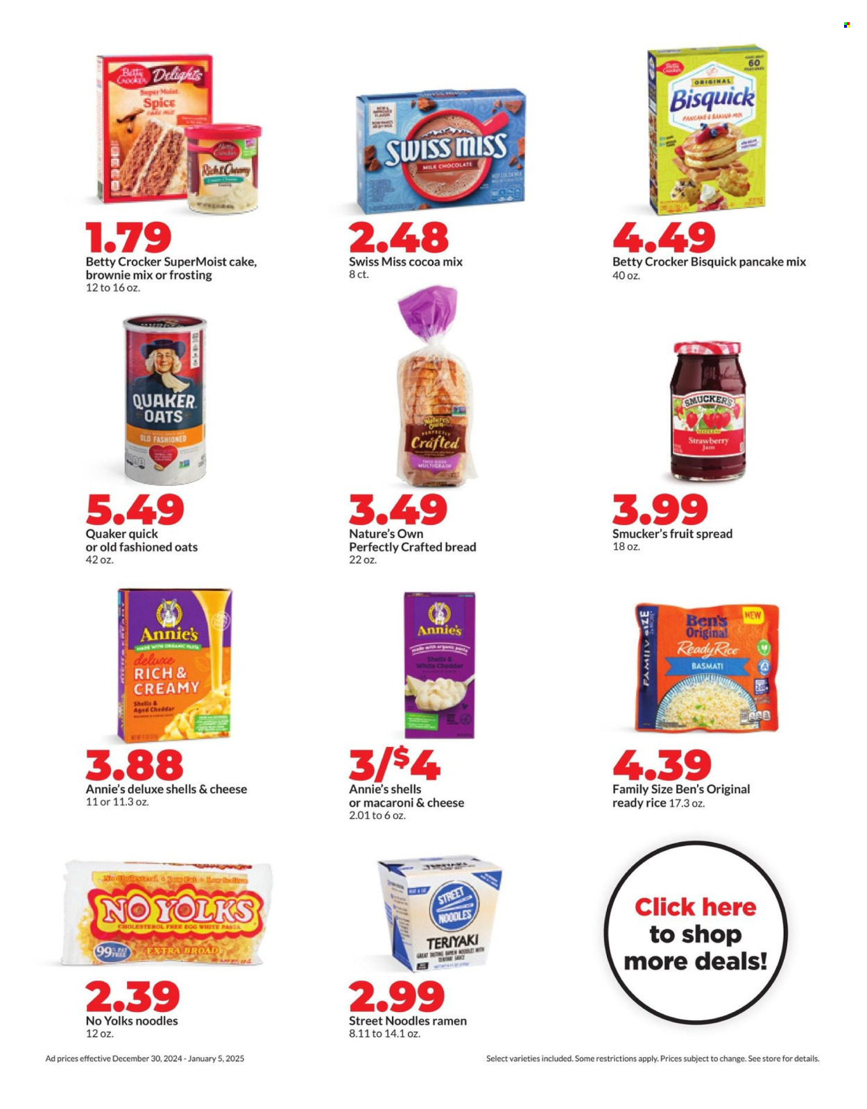 Hy-Vee ad - 12/30/2024 - 01/05/2025. Page 21